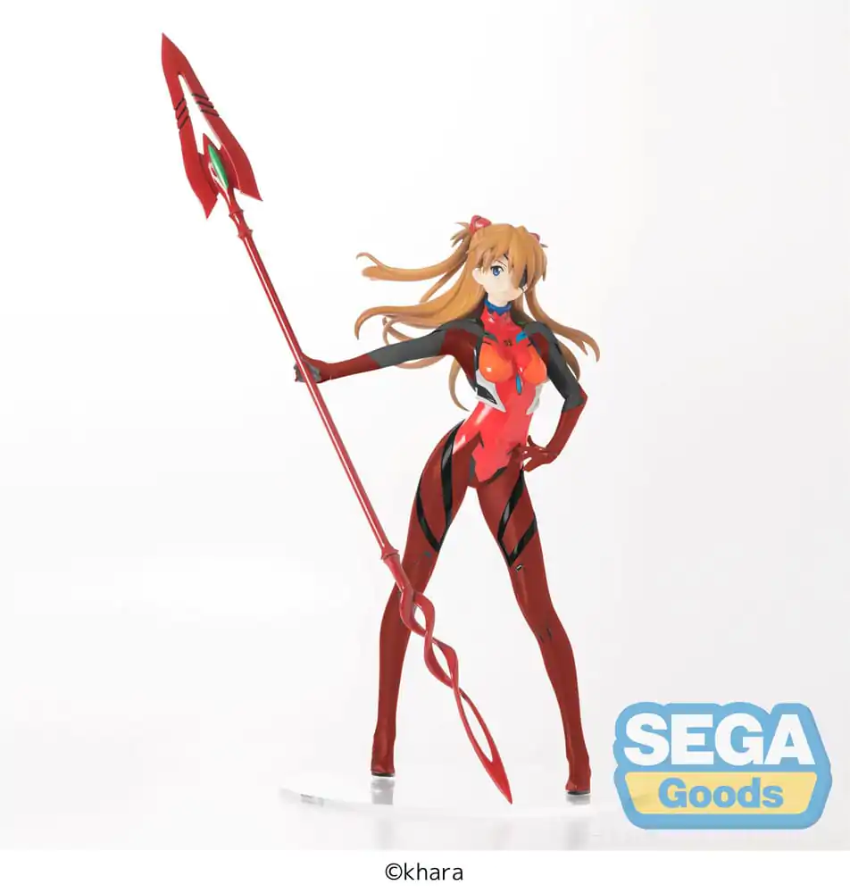 Evangelion: New Theatrical Edition LPM Asuka x Spear of Cassius (re-run) PVC szobor figura 30 cm termékfotó