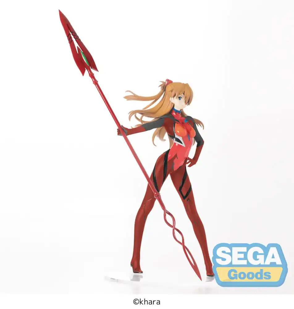 Evangelion: New Theatrical Edition LPM Asuka x Spear of Cassius (re-run) PVC szobor figura 30 cm termékfotó