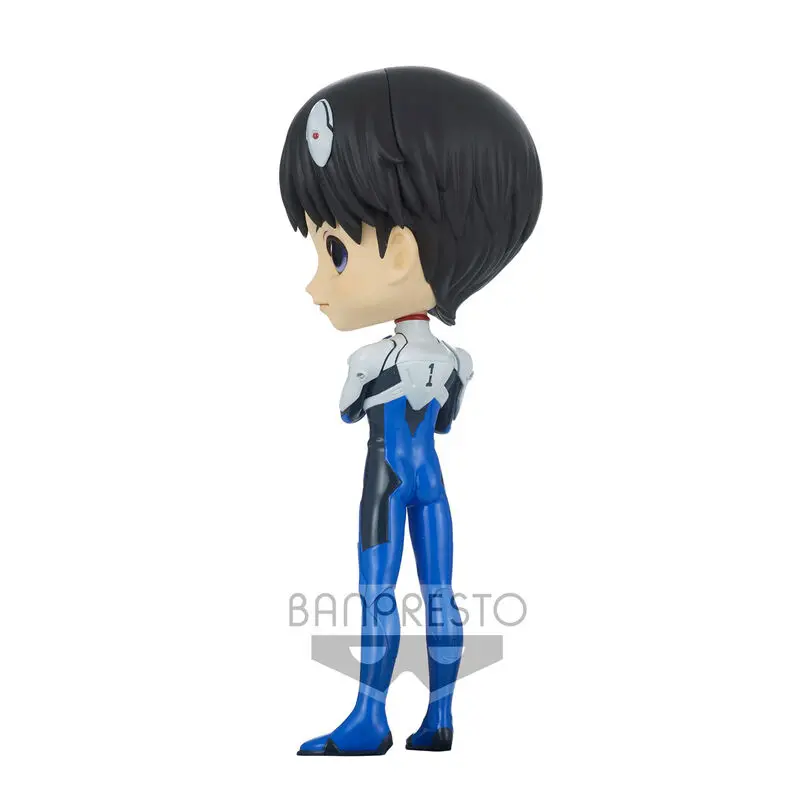 Evangelion New Theatrical Edition Plugsuit Style Shinji Ikari Q posket ver.A figura 14cm termékfotó