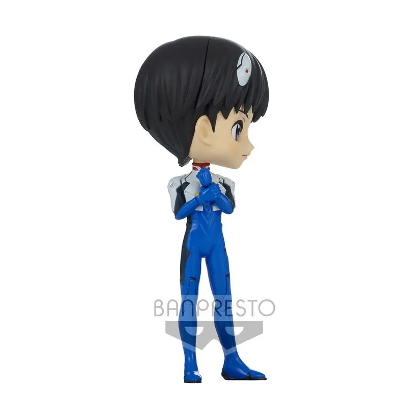 Evangelion New Theatrical Edition Plugsuit Style Shinji Ikari Q posket ver.A figura 14cm termékfotó