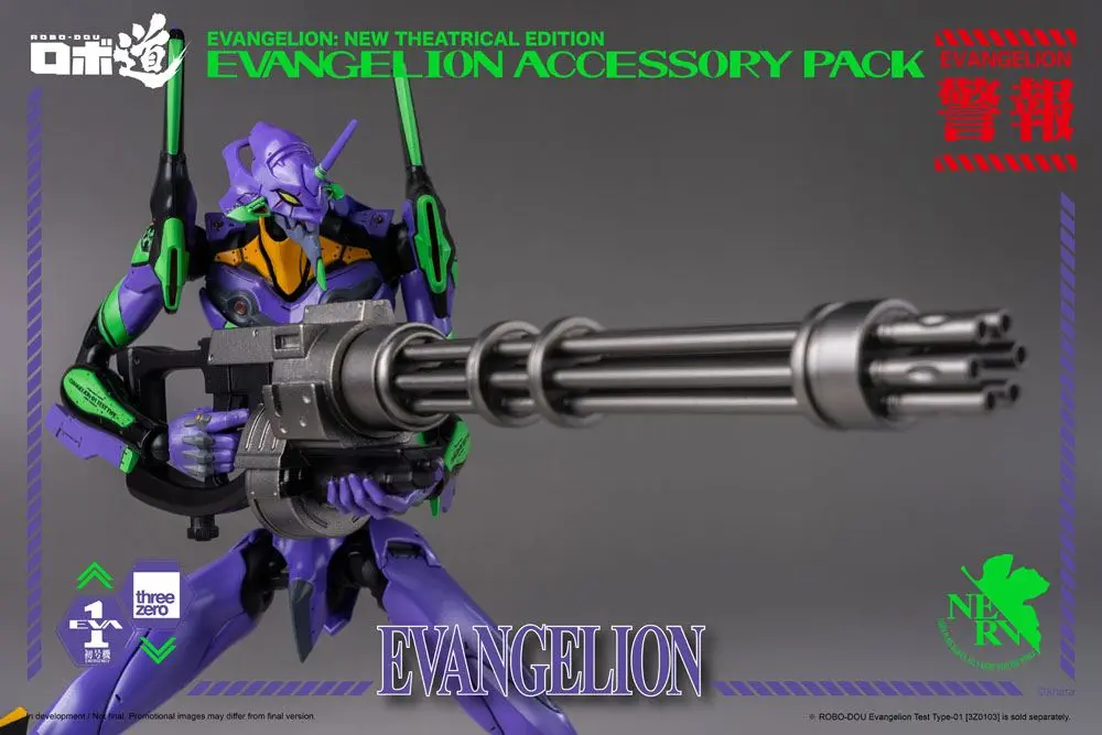 Evangelion: New Theatrical Edition Robo-Dou kiegészítő akciófigurákhoz termékfotó