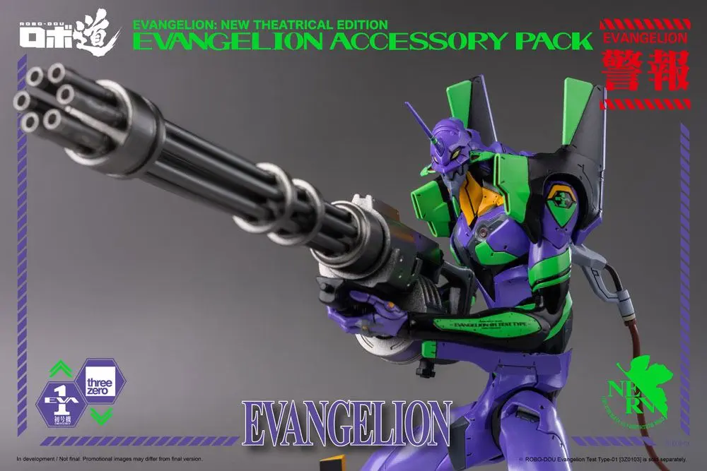 Evangelion: New Theatrical Edition Robo-Dou kiegészítő akciófigurákhoz termékfotó