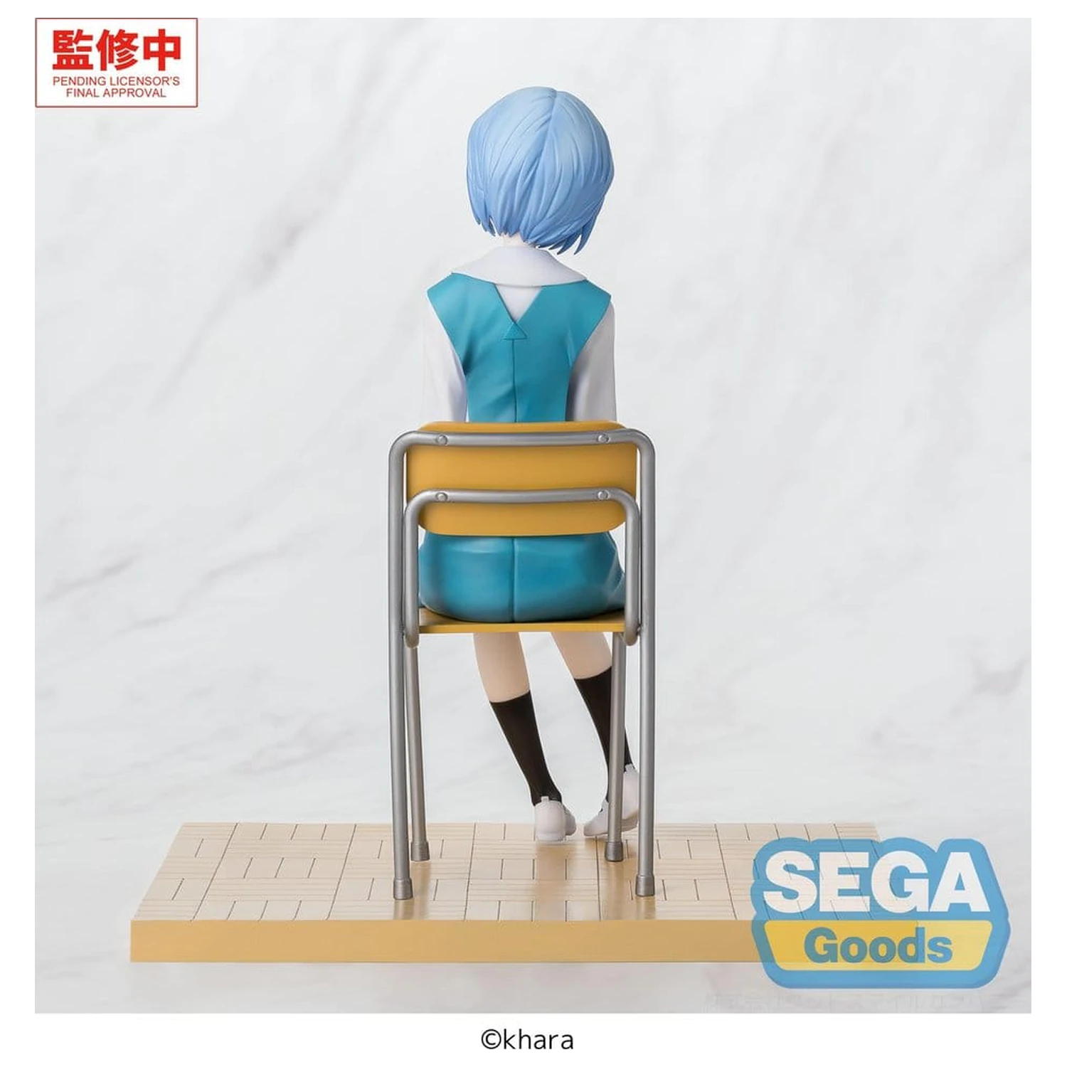 Evangelion: New Theatrical Edition XStellar PVC figura Rei Ayanami Uniform Ver. 16 cm termékfotó
