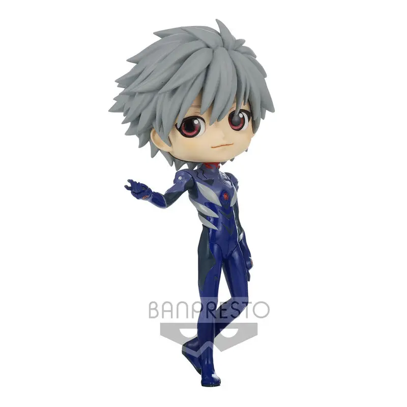Evangelion New Theatrical ver.A Kaworu Nagisa Plugsuit Style Q posket figura 14cm termékfotó