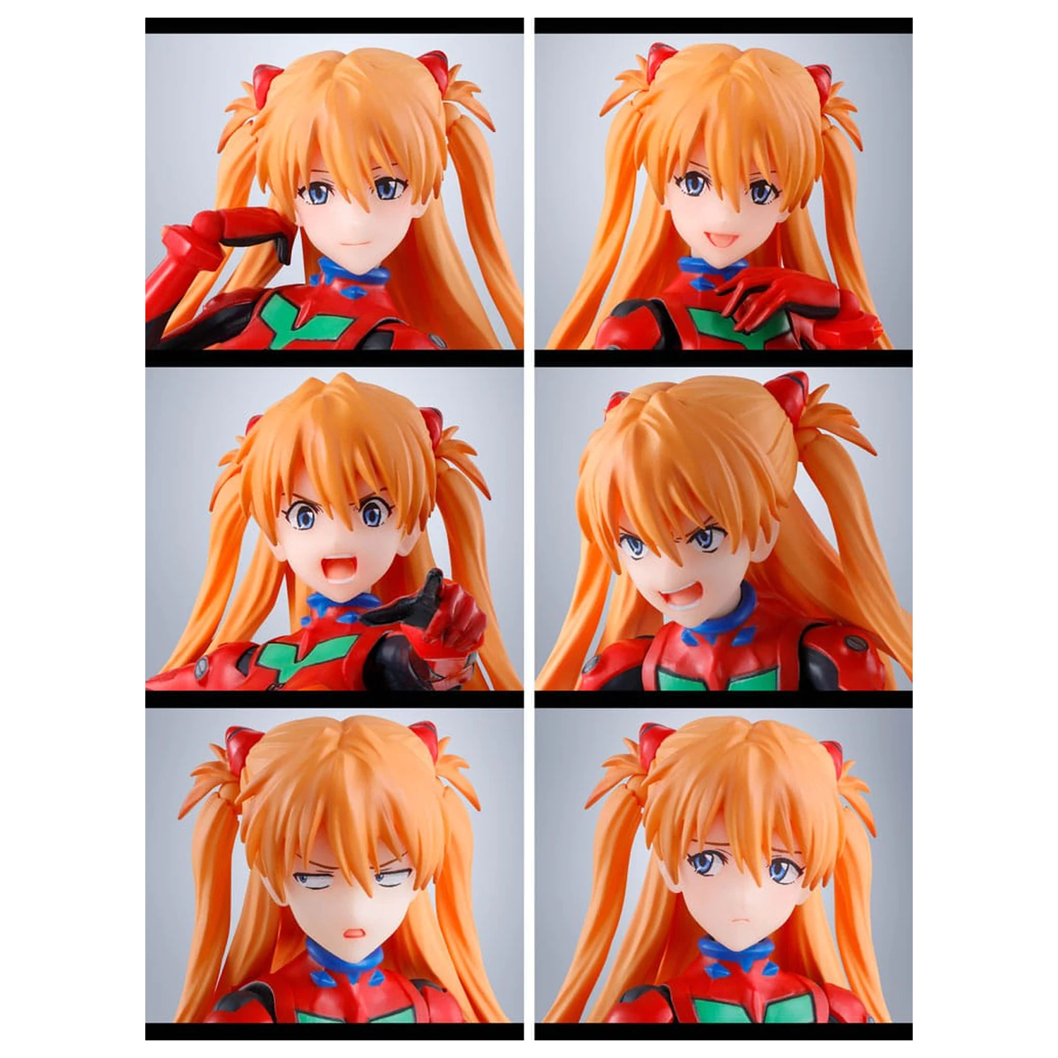 Evangelion S.H.Figuarts akciófigura Asuka Shikinami Langley 14 cm termékfotó
