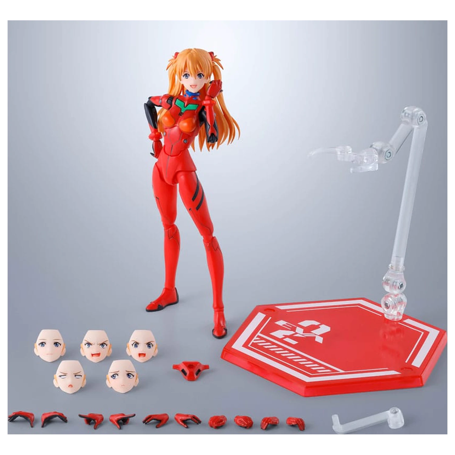 Evangelion S.H.Figuarts akciófigura Asuka Shikinami Langley 14 cm termékfotó