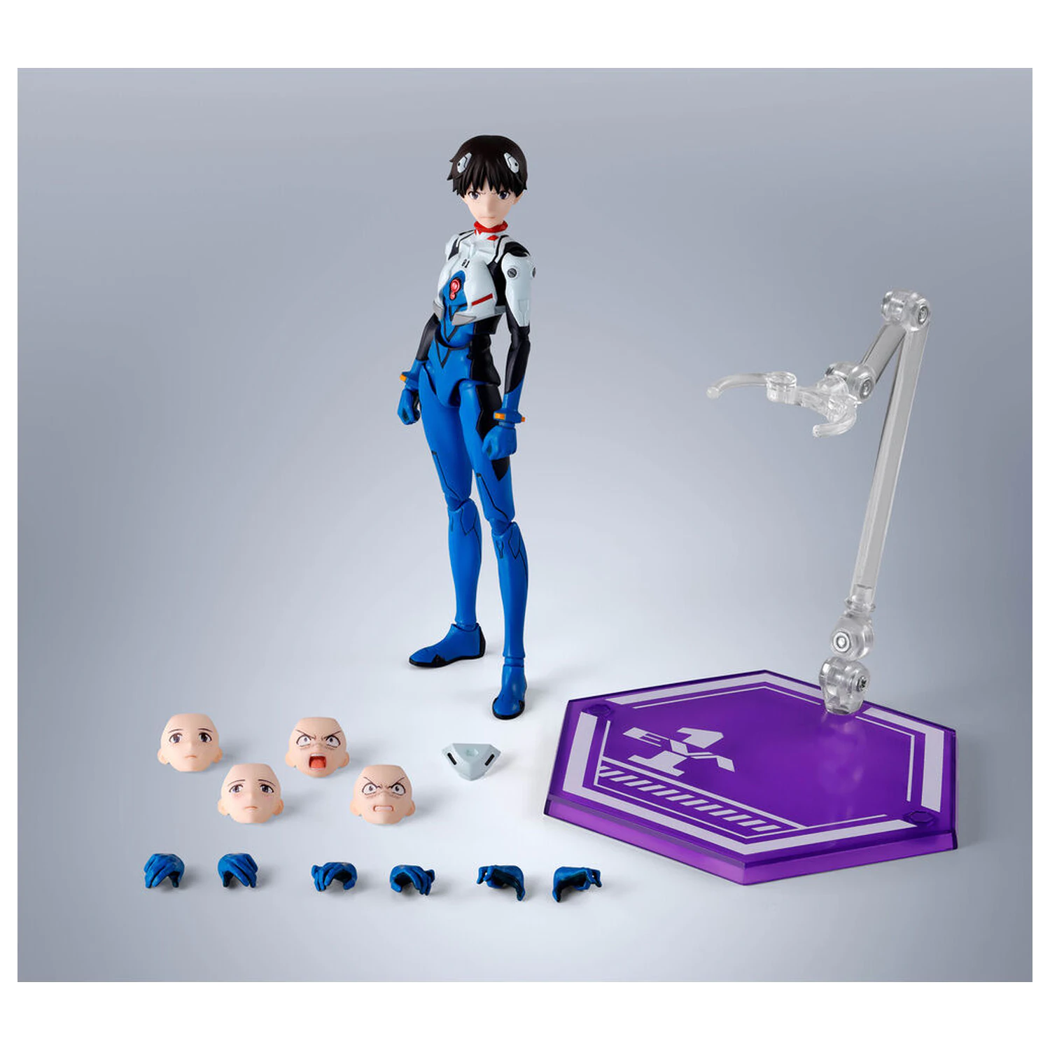 Evangelion Shinji Ikari S.H. Figuarts figura 13,5cm termékfotó