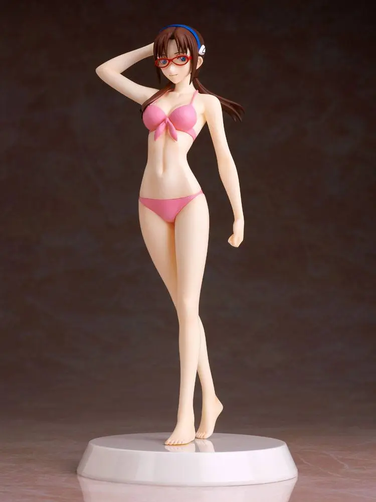 Evangelion Summer Queens 1/8 Mari Illustrious Makinami Special Color Ver. SQ-012B PVC szobor figura 22 cm termékfotó
