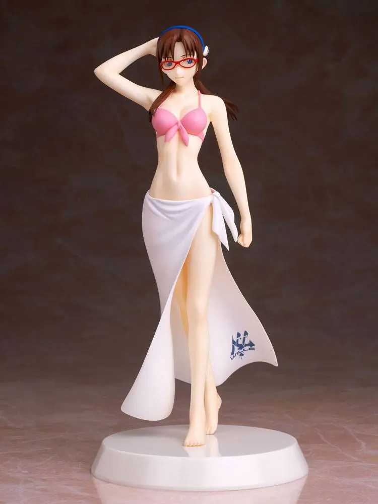 Evangelion Summer Queens 1/8 Mari Illustrious Makinami Special Color Ver. SQ-012B PVC szobor figura 22 cm termékfotó
