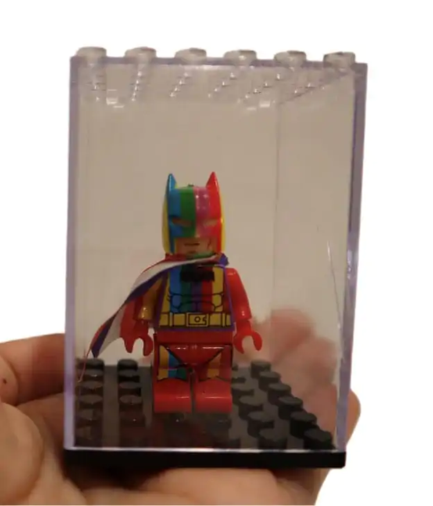 Evoretro akril bemutató doboz mini figurákhoz termékfotó