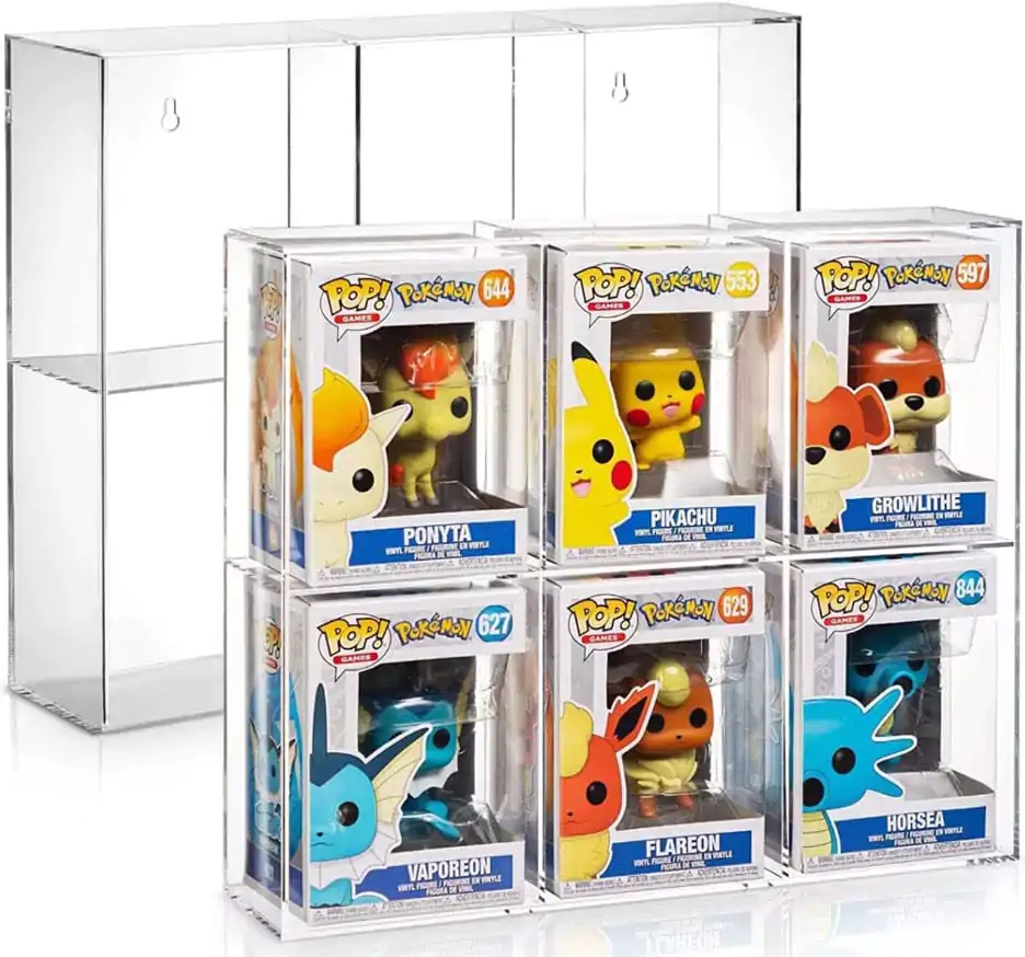 Evoretro bemutató doboz vitrin 6 db Funko Pop figurához termékfotó
