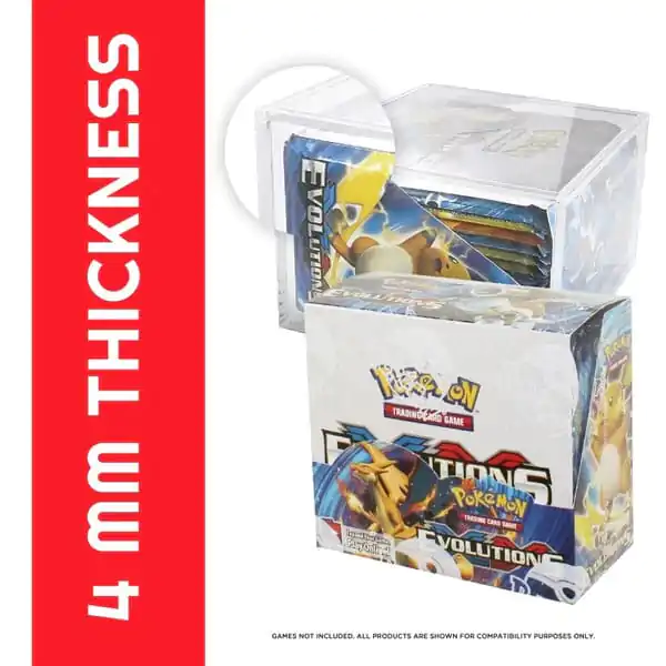 Evoretro Booster Boxes / Elite Trainer Boxes Ver. 1 akril protector védőtok csúszó fedéllel termékfotó