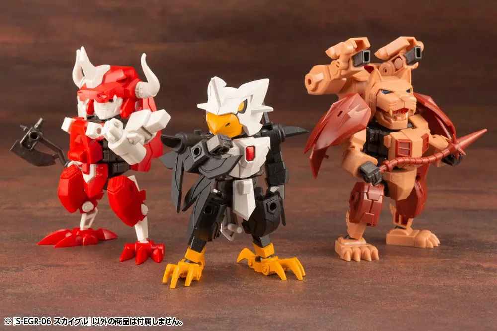 Evoroids S-EGR-06 SKY-EAGLE Műanyag modell készlet 9 cm termékfotó