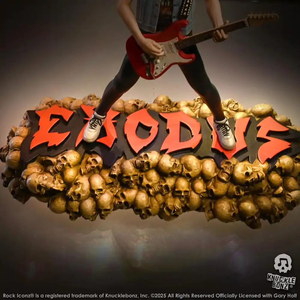 Exodus Rock Iconz 1/9 Gary Holt szobor figura 22 cm termékfotó