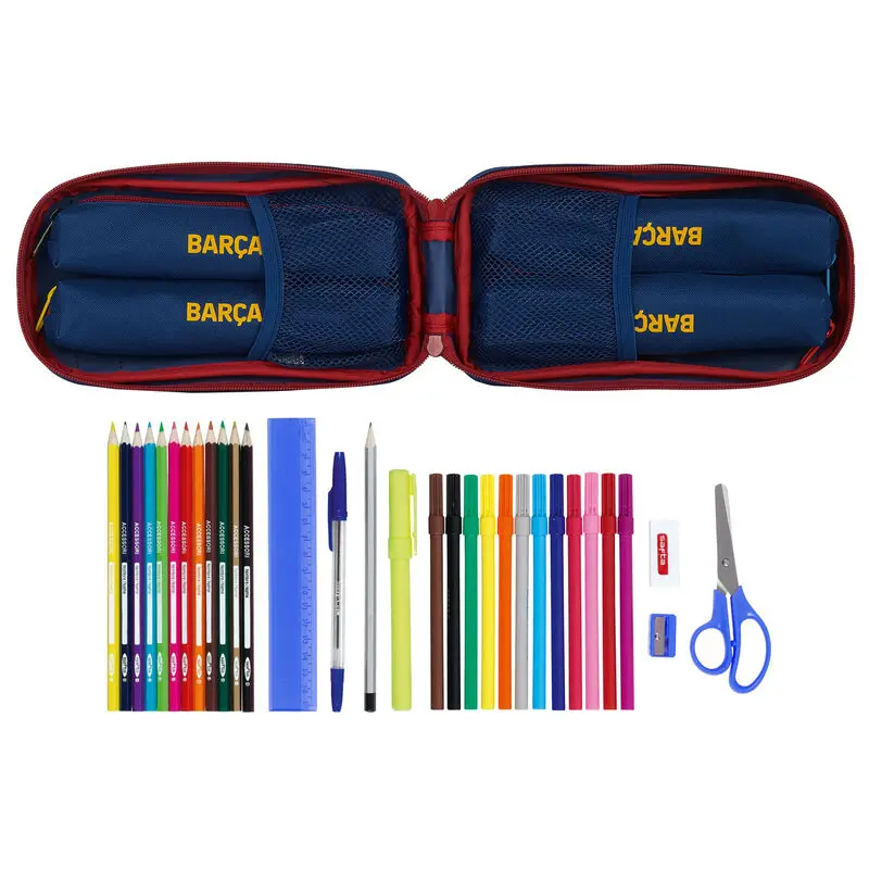 F.C. Barcelona 4 töltött tolltartó táska termékfotó