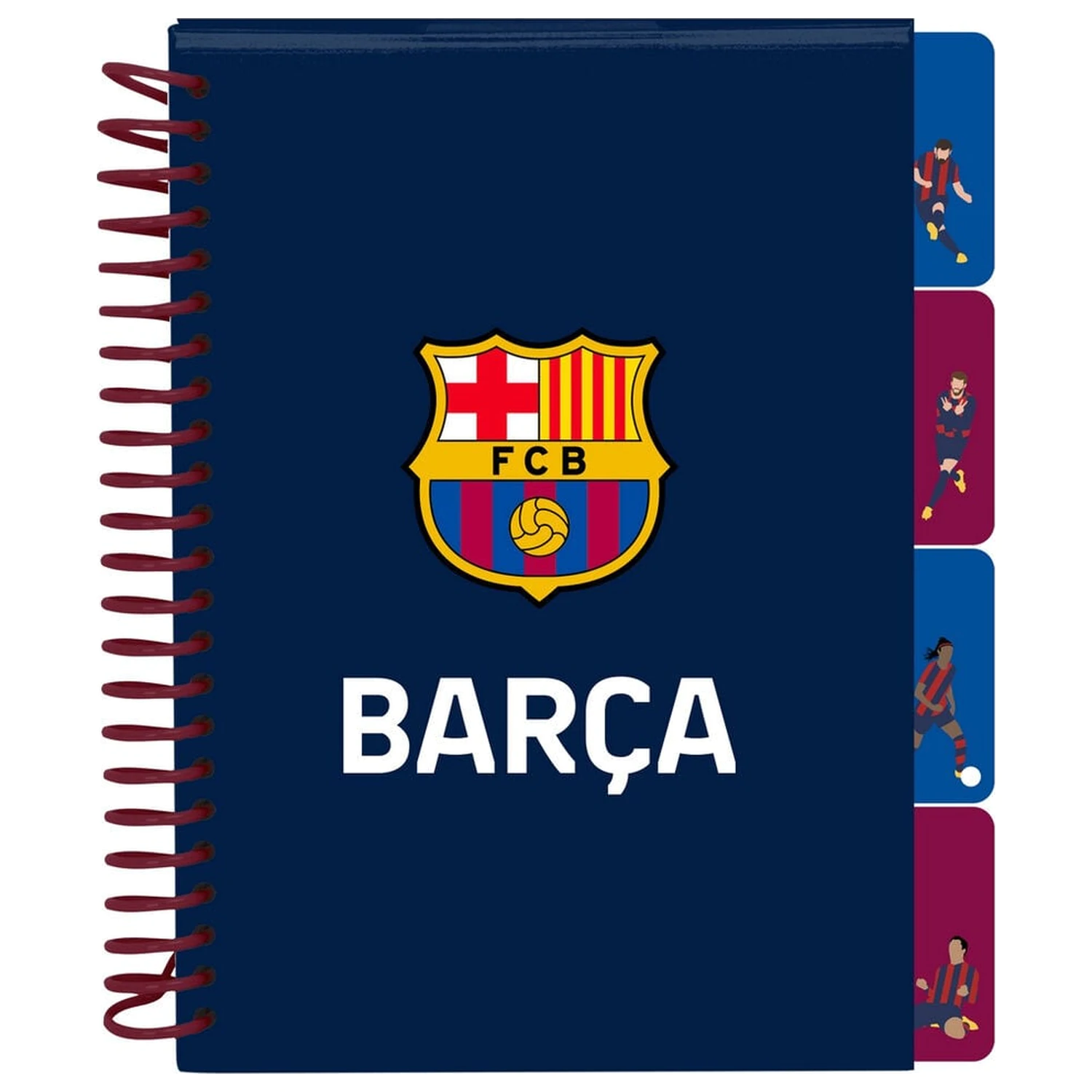 F.C. Barcelona A6 jegyzetfüzet termékfotó
