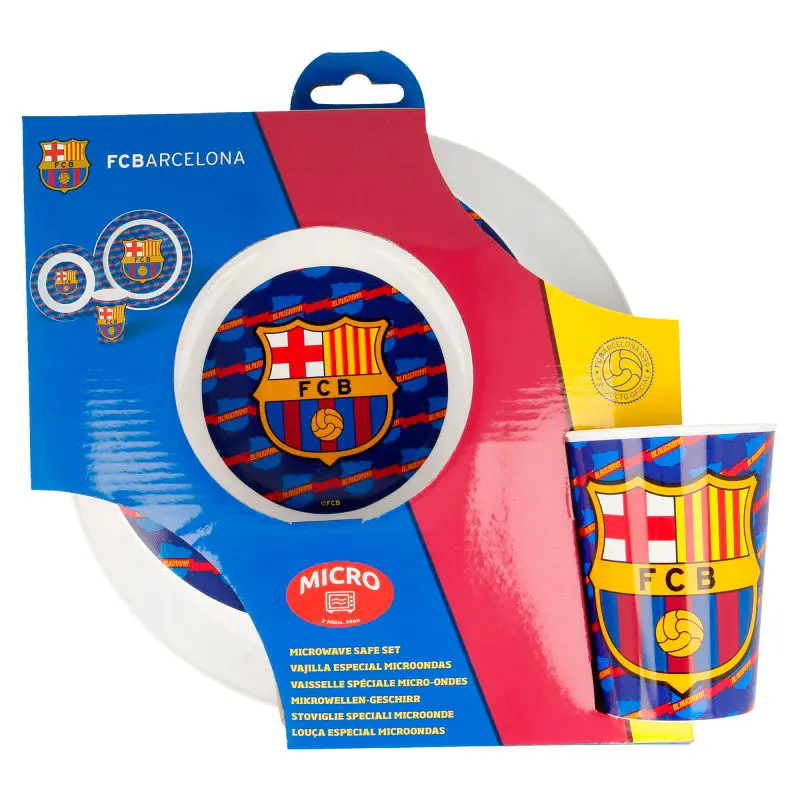 F.C Barcelona étkészlet termékfotó