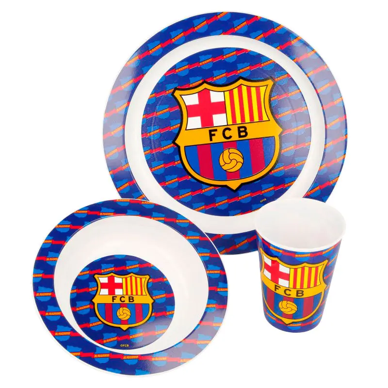 F.C Barcelona étkészlet termékfotó