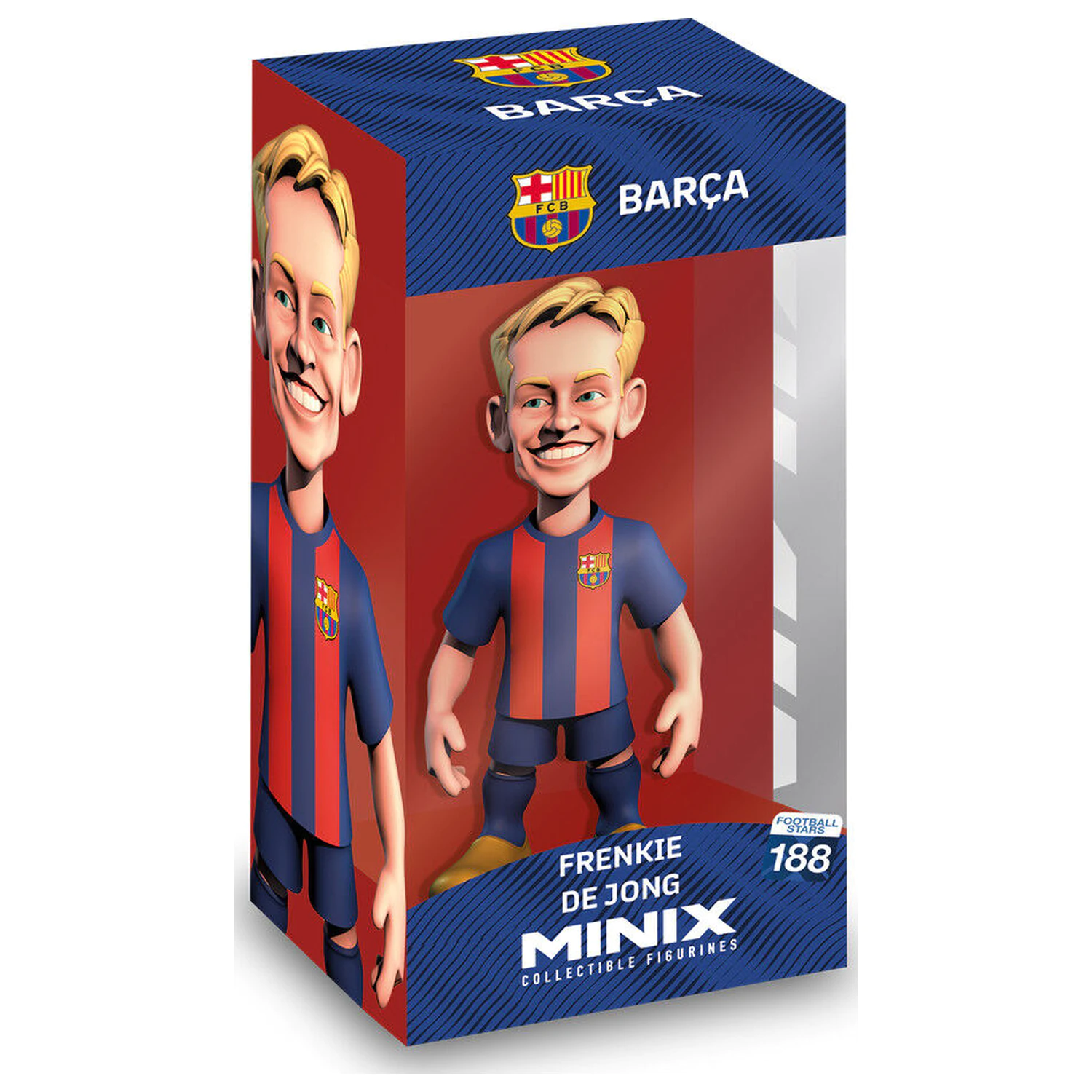 F.C. Barcelona F. De Jong figura minix 12cm termékfotó