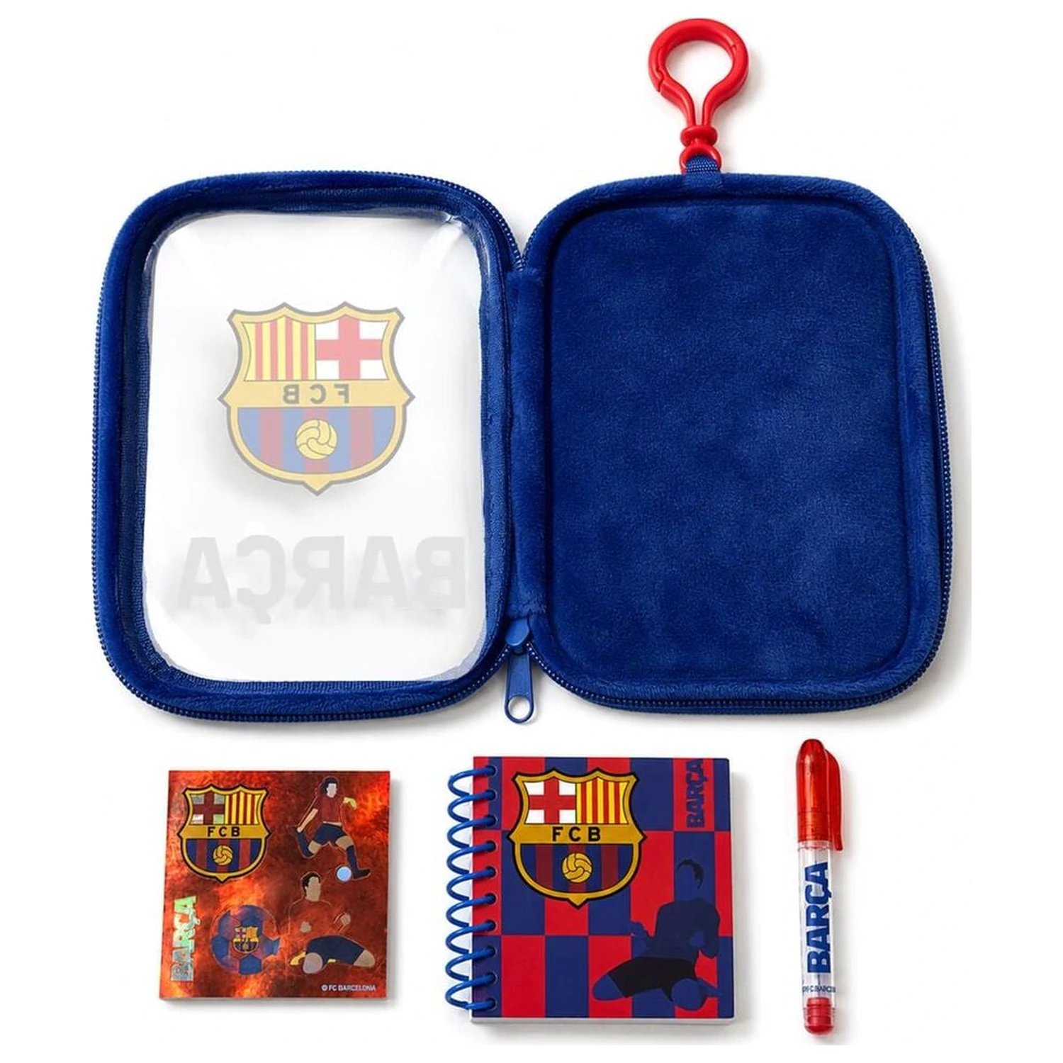 F.C. Barcelona írószer csomag termékfotó