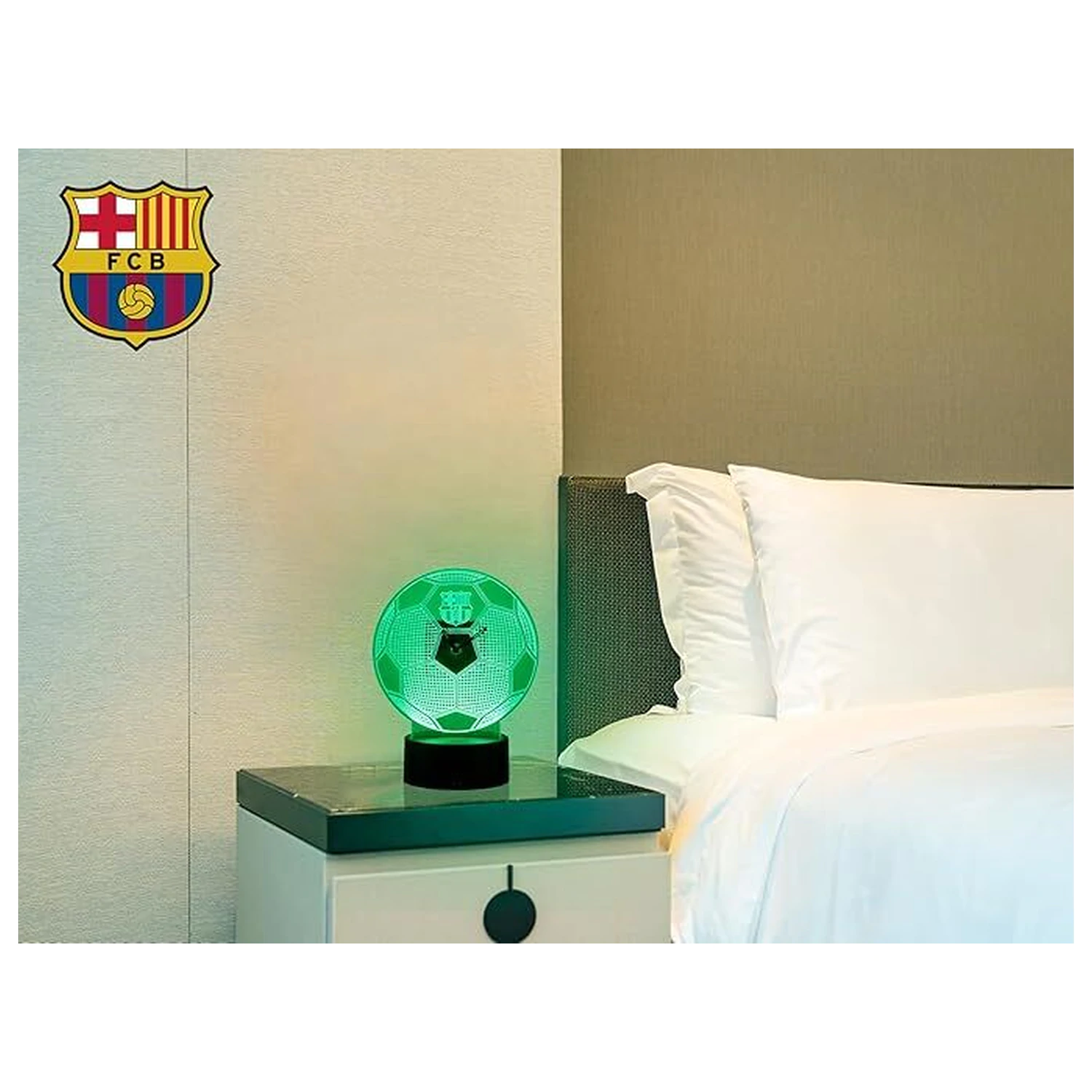 F.C. Barcelona LED óra termékfotó