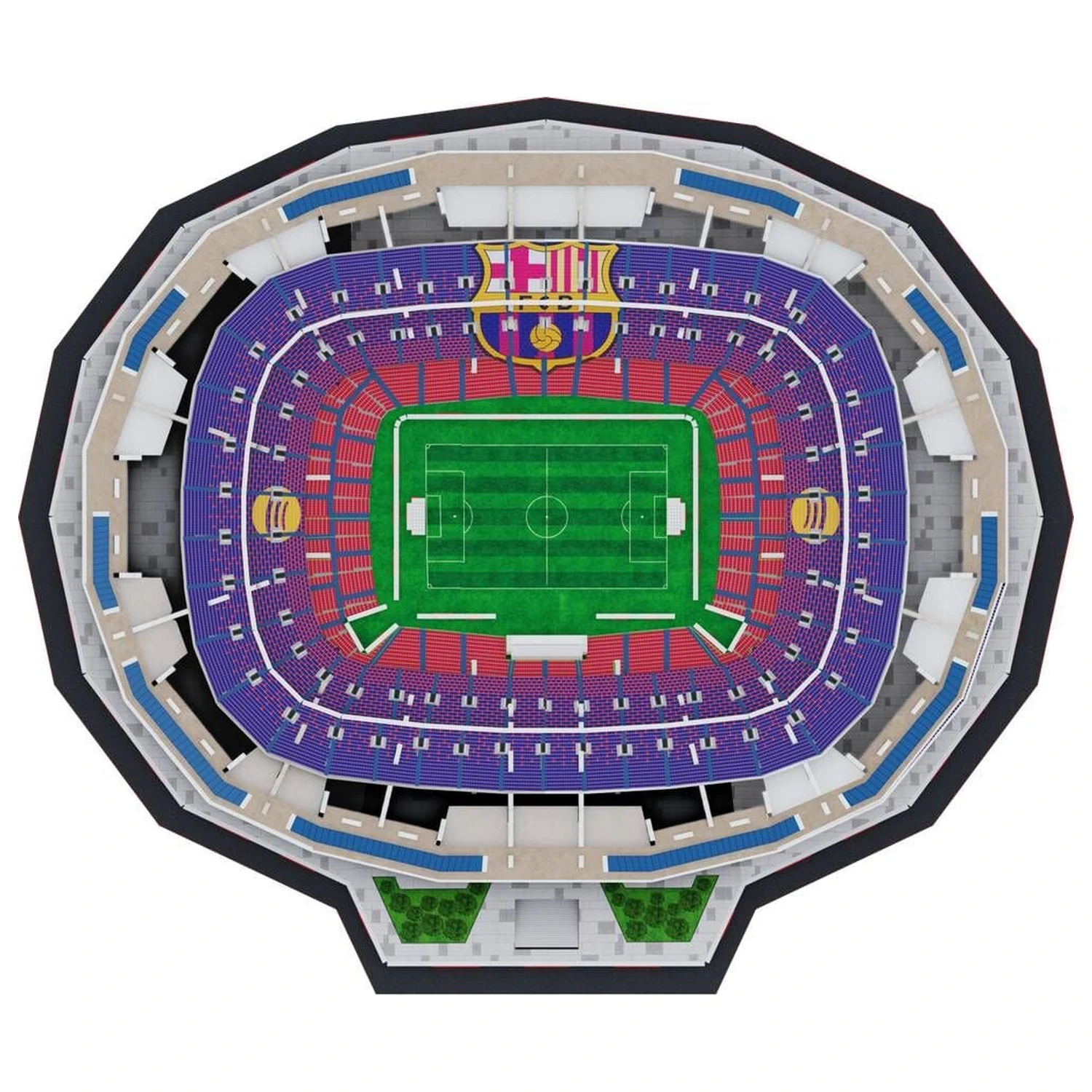 F.C. Barcelona New Spotify Camp Nou 3D Stadium puzzle termékfotó
