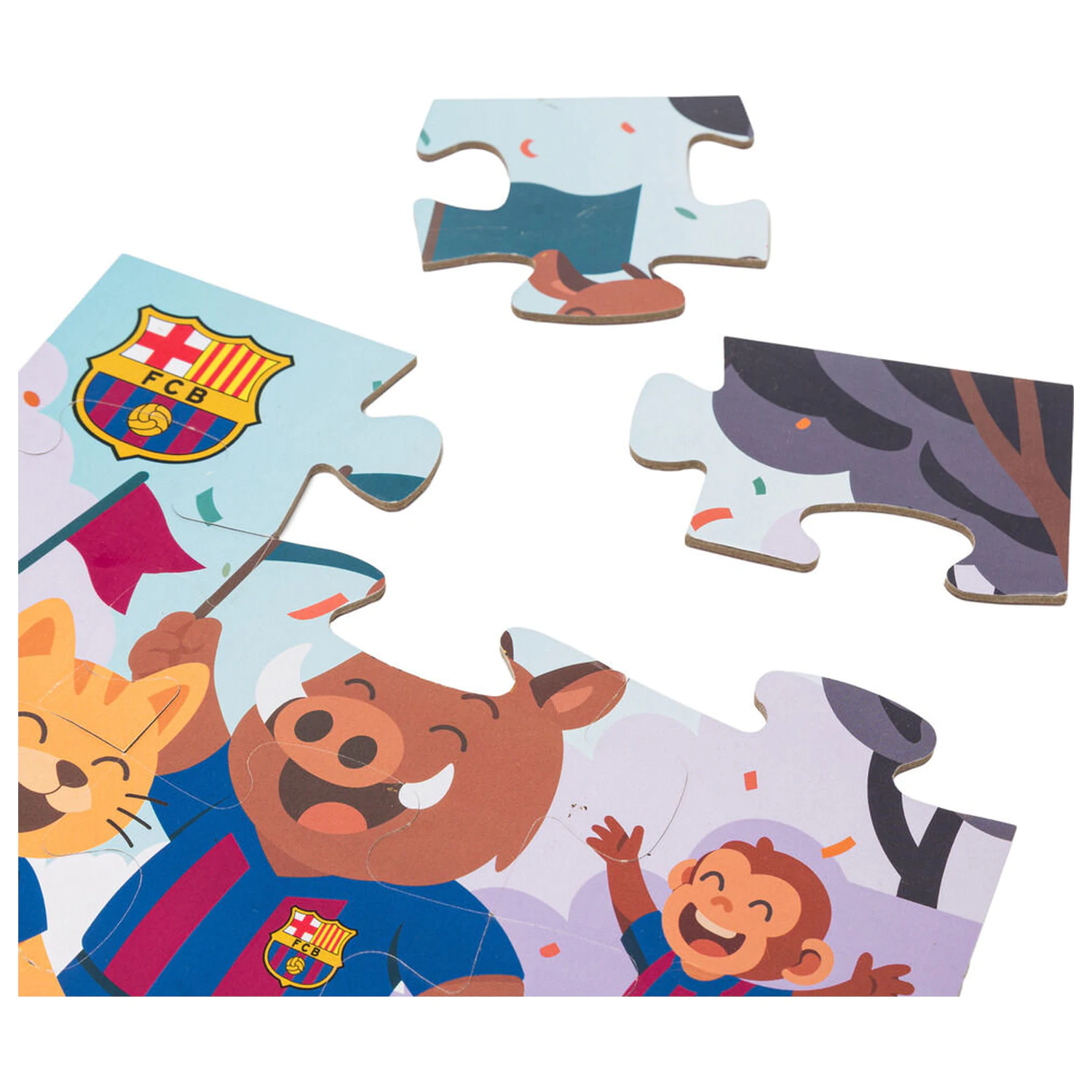 F.C. Barcelona puzzle 12db-os termékfotó