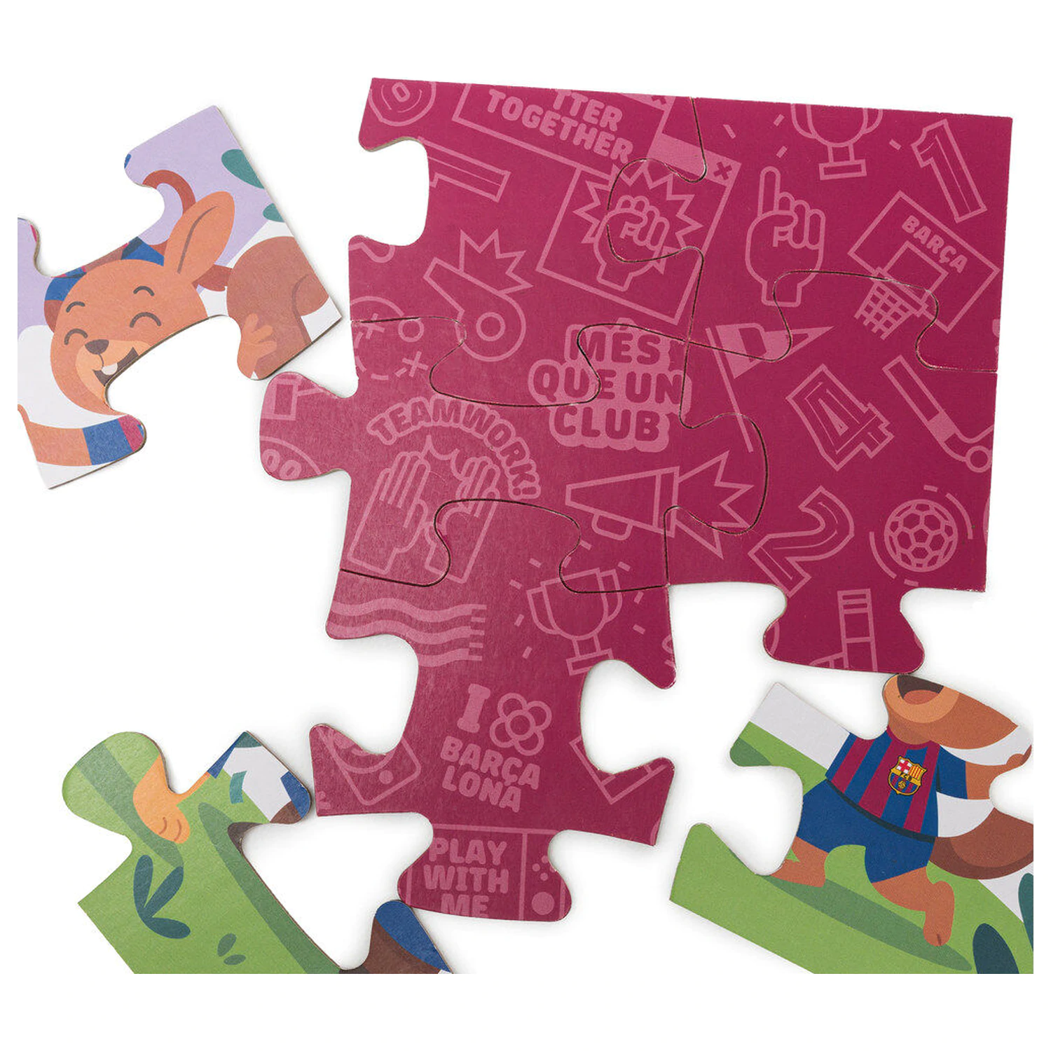 F.C. Barcelona puzzle 12db-os termékfotó