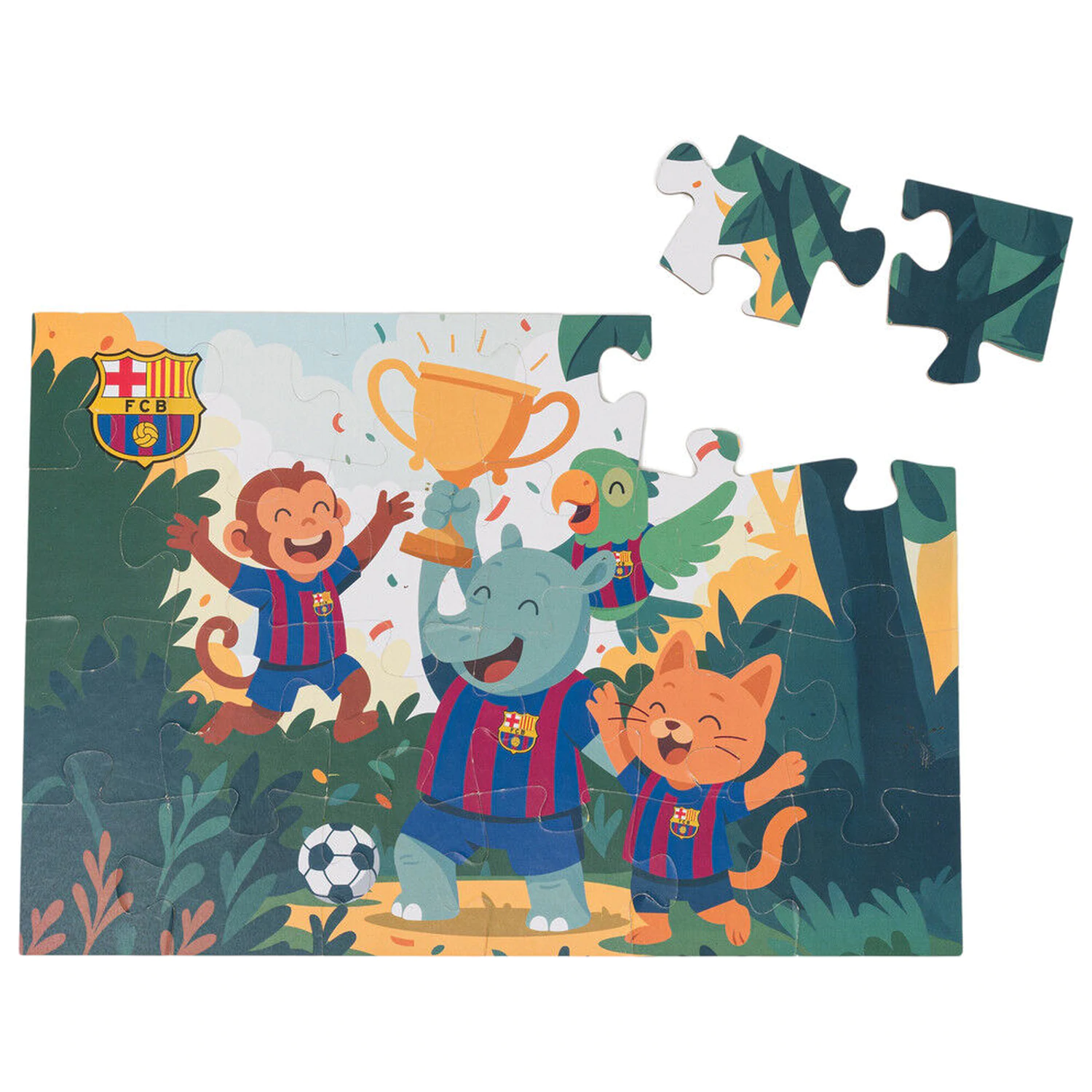 F.C. Barcelona puzzle 24db-os termékfotó