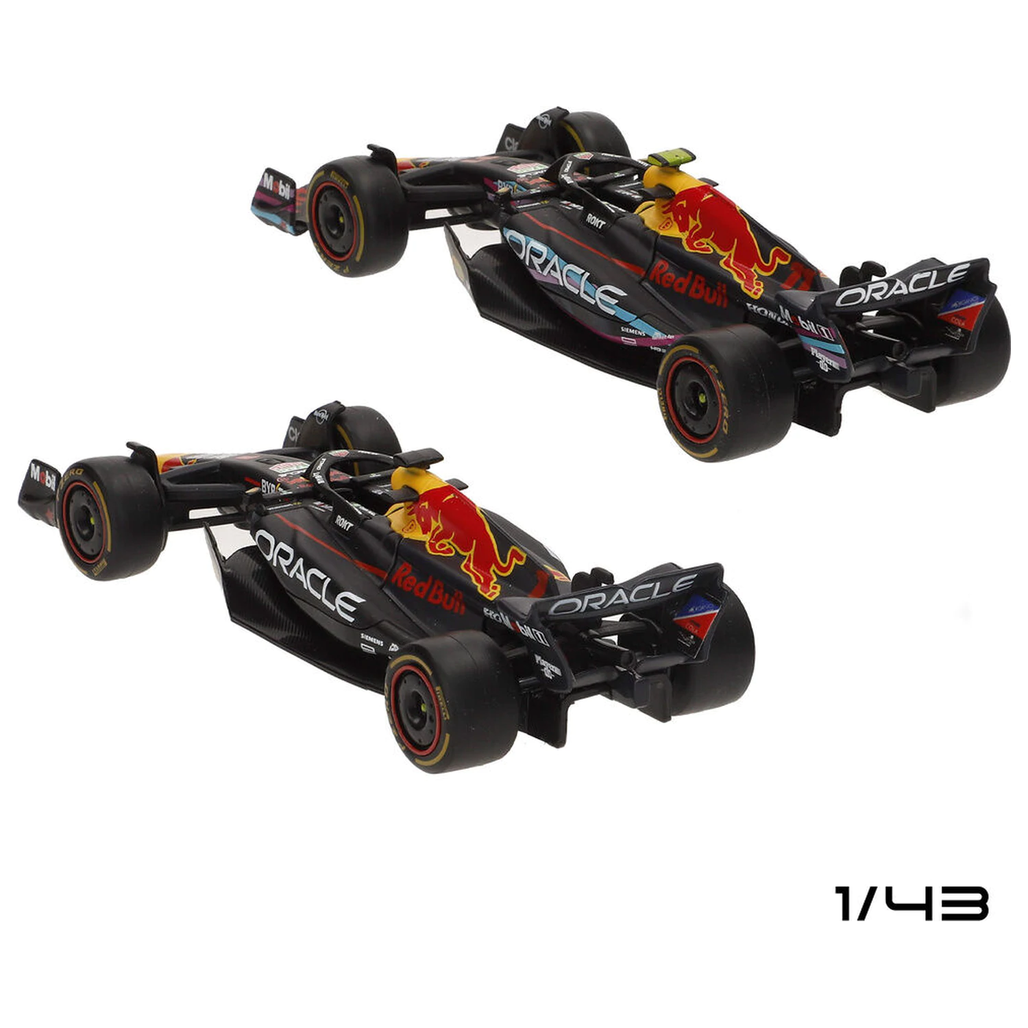 F1 Red Bull  4 db-os fém modell csomag termékfotó