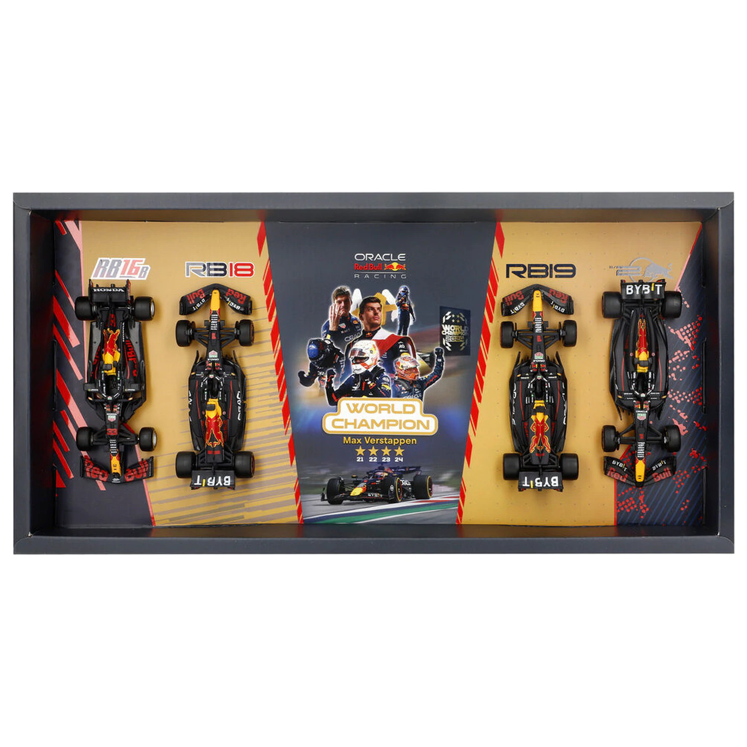 F1 Red Bull Championships 4 db-os fém modell csomag termékfotó
