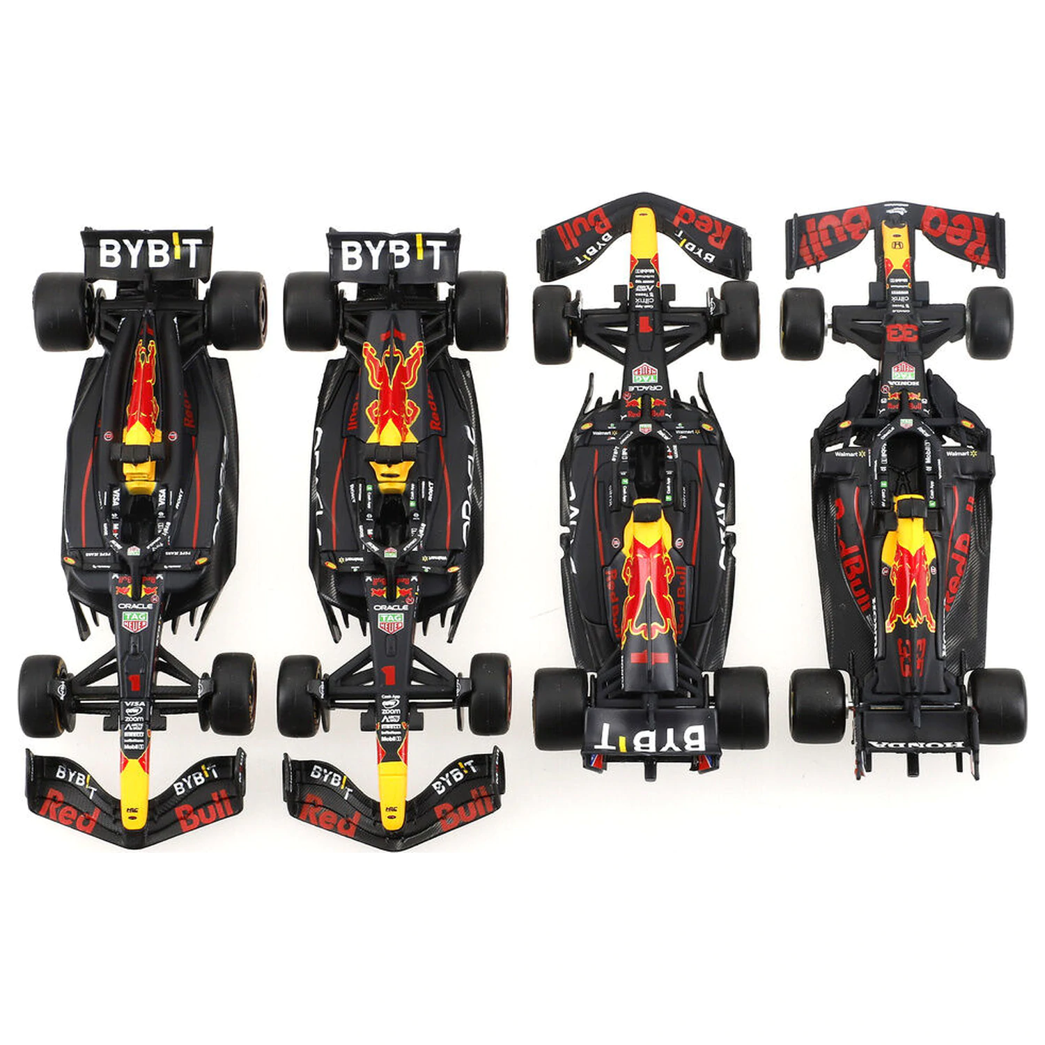 F1 Red Bull Championships 4 db-os fém modell csomag termékfotó