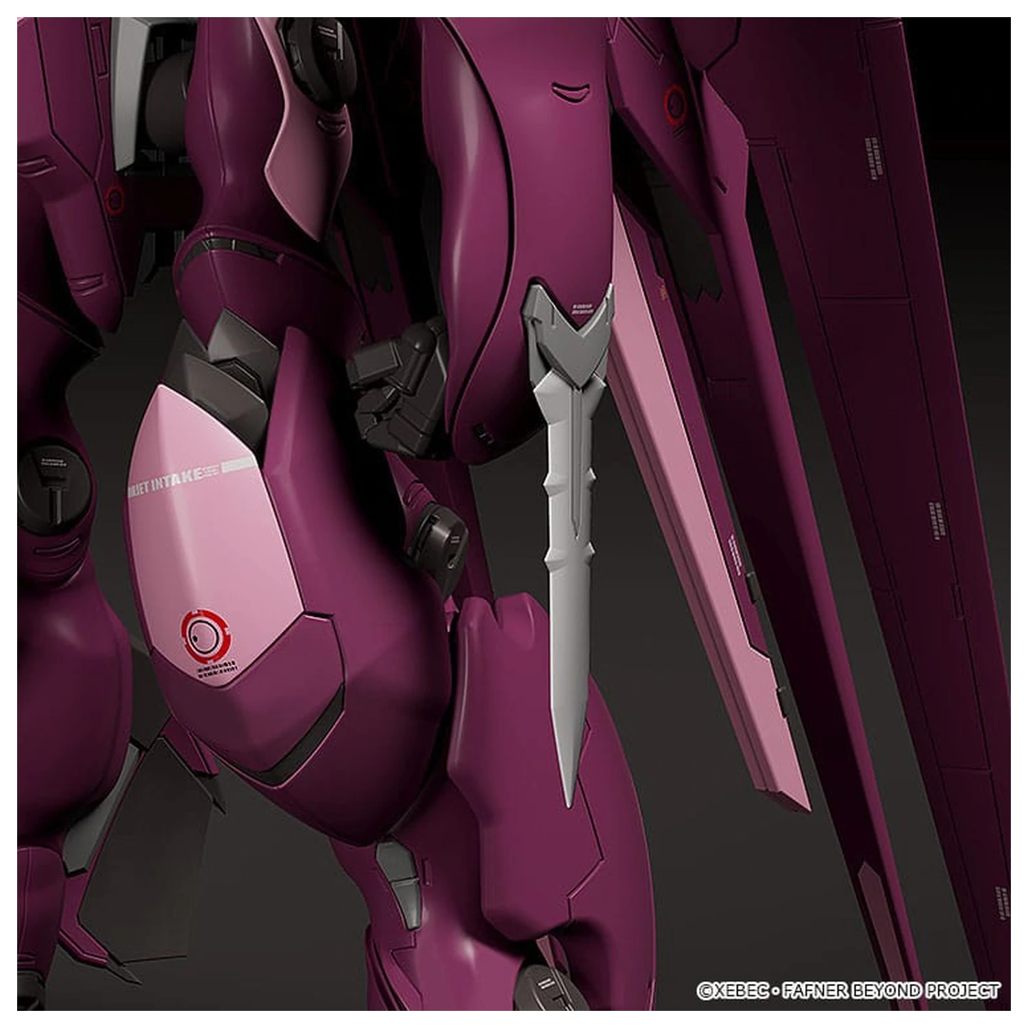 Fafner in the Azure The Beyond Moderoid Fafner Mark Sieben Kai Azrael Műanyag modell készlet 19 cm  termékfotó