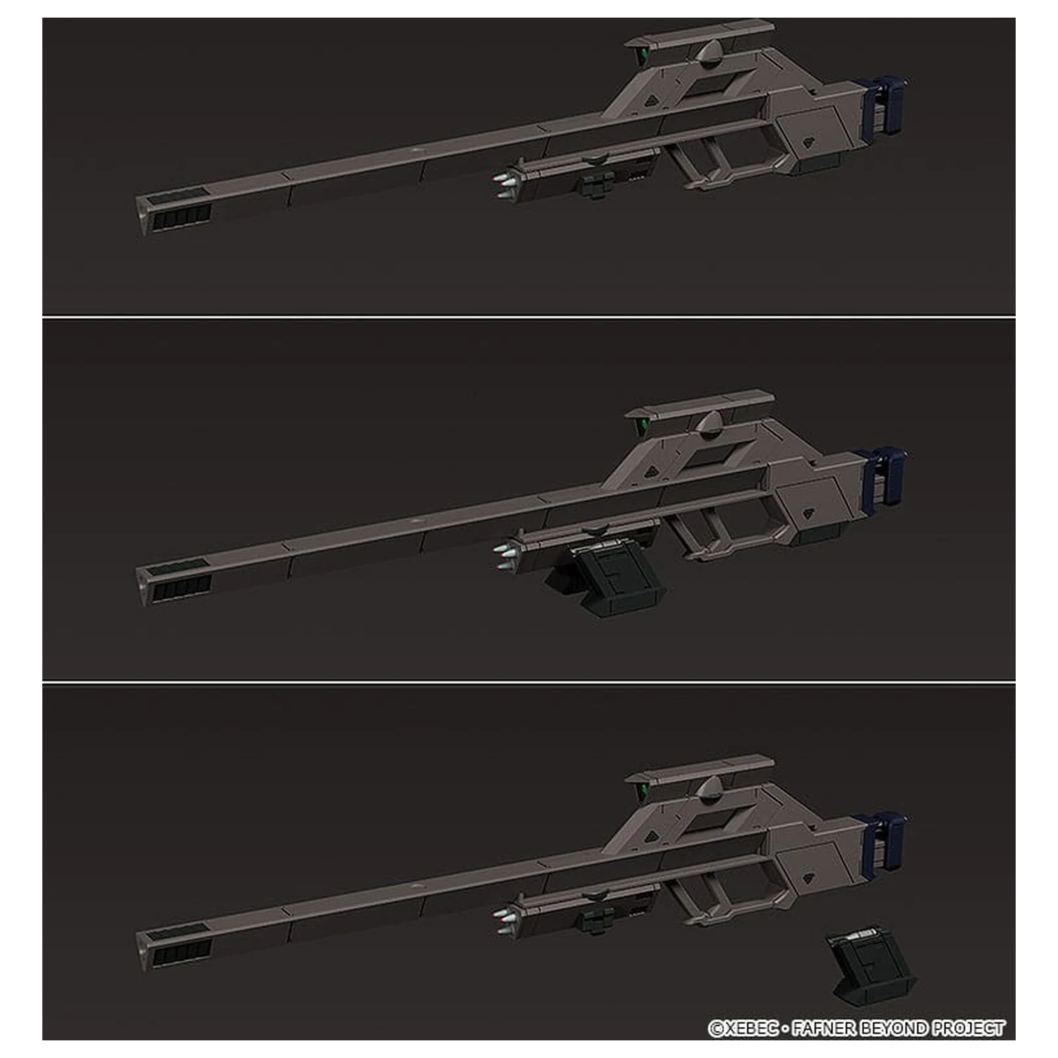 Fafner in the Azure The Beyond Moderoid Fafner Mark Sieben Kai Azrael Műanyag modell készlet 19 cm  termékfotó