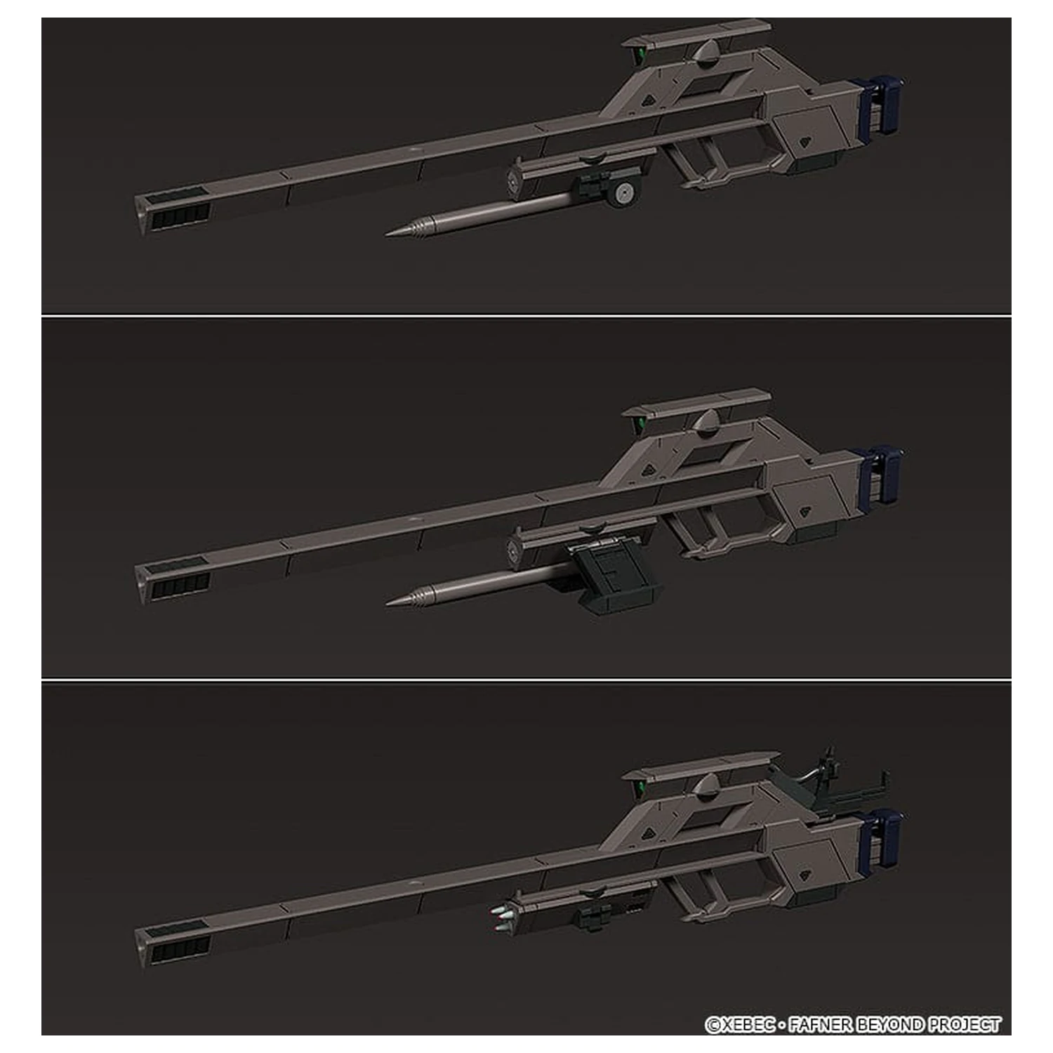 Fafner in the Azure The Beyond Moderoid Fafner Mark Sieben Kai Azrael Műanyag modell készlet 19 cm  termékfotó