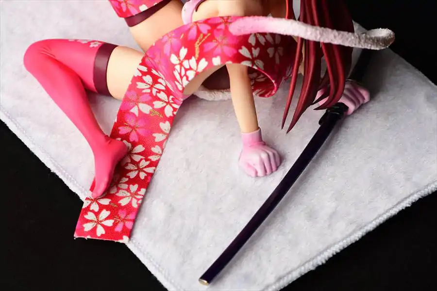 Fairy Tail 1/6 Erza Scarlet - Cherry Blossom CAT Gravure_Style szobor figura 13 cm termékfotó