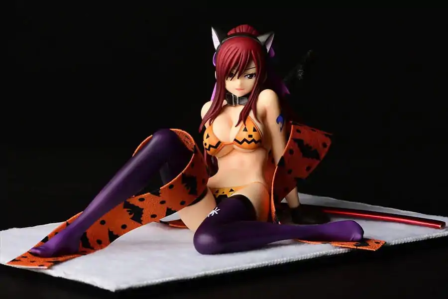 Fairy Tail Statue 1/6 Erza Scarlet - Halloween CAT Gravure_Style 13 cm termékfotó