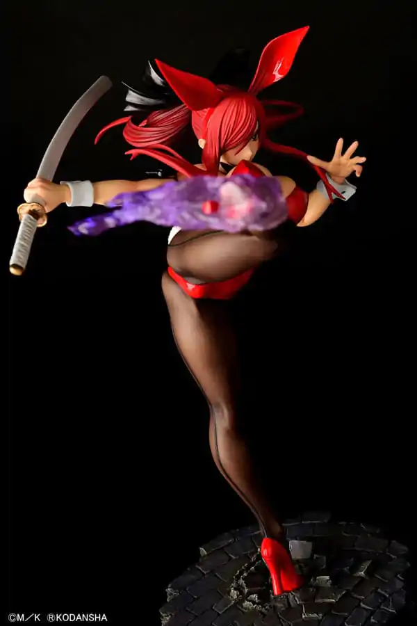 Fairy Tail Statue 1/6 Erza Scarlet High Kick Crimson Bunny Ver. 37 cm termékfotó