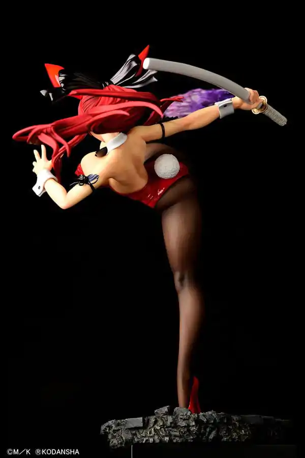 Fairy Tail Statue 1/6 Erza Scarlet High Kick Crimson Bunny Ver. 37 cm termékfotó