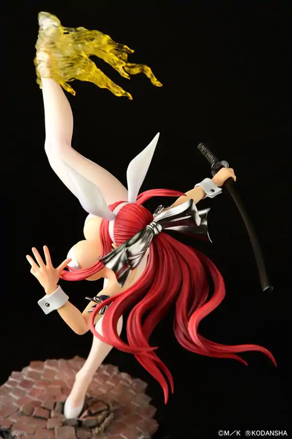 Fairy Tail Statue 1/6 Erza Scarlet High Kick White Bunny Ver. 37 cm termékfotó