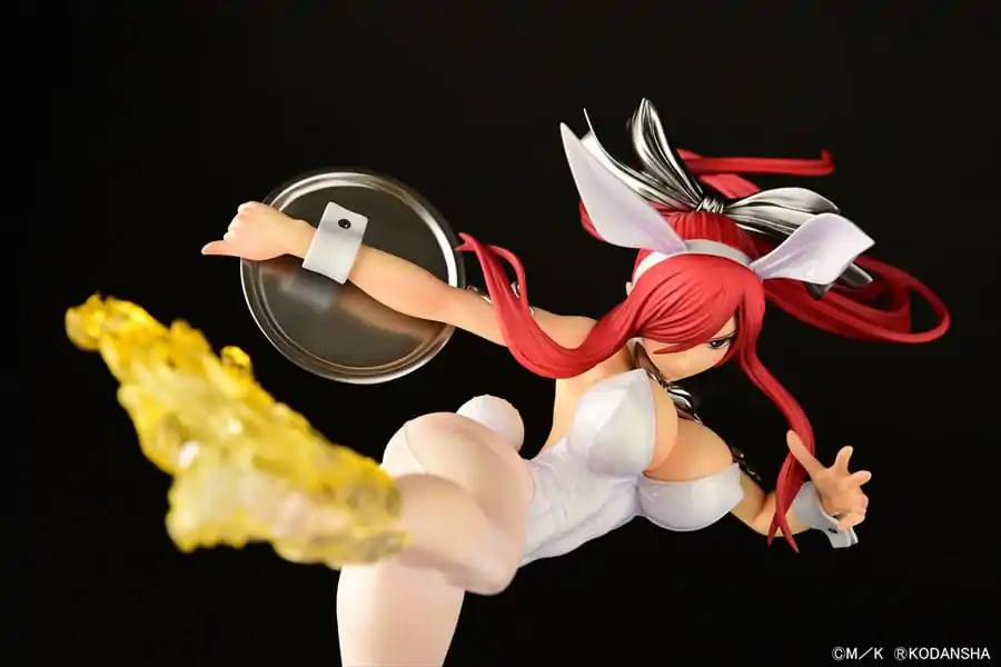 Fairy Tail Statue 1/6 Erza Scarlet High Kick White Bunny Ver. 37 cm termékfotó