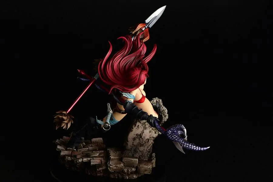 Fairy Tail 1/6 Erza Scarlet the Knight Ver. Another Color Black Armor szobor figura 31 cm termékfotó
