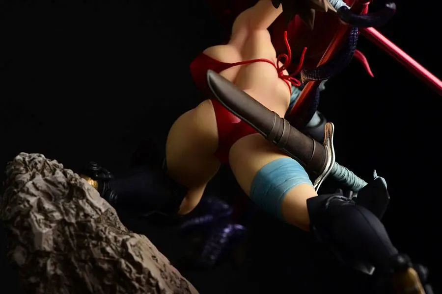 Fairy Tail 1/6 Erza Scarlet the Knight Ver. Another Color Black Armor szobor figura 31 cm termékfotó