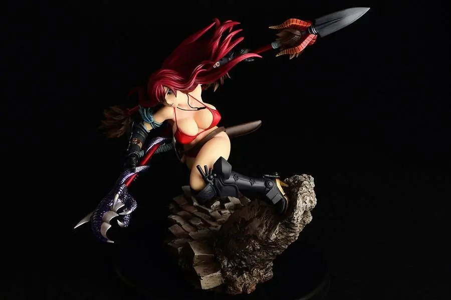 Fairy Tail 1/6 Erza Scarlet the Knight Ver. Another Color Black Armor szobor figura 31 cm termékfotó