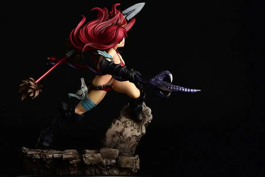 Fairy Tail 1/6 Erza Scarlet the Knight Ver. Another Color Black Armor szobor figura 31 cm termékfotó