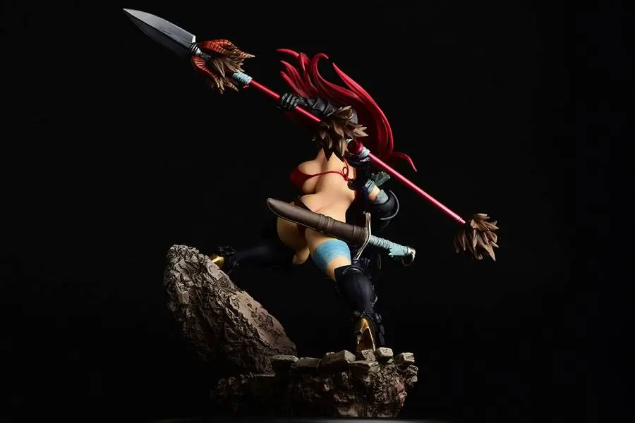 Fairy Tail 1/6 Erza Scarlet the Knight Ver. Another Color Black Armor szobor figura 31 cm termékfotó