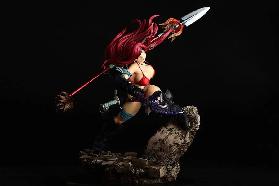 Fairy Tail 1/6 Erza Scarlet the Knight Ver. Another Color Black Armor szobor figura 31 cm termékfotó