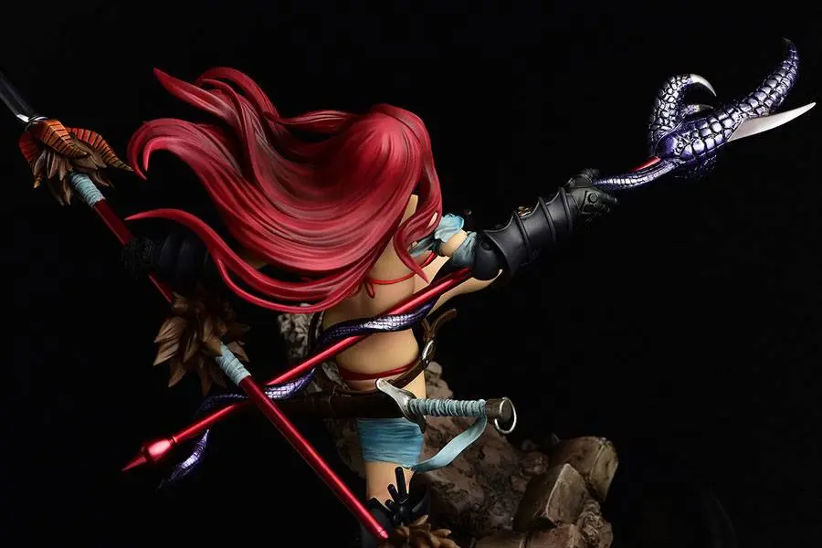 Fairy Tail 1/6 Erza Scarlet the Knight Ver. Another Color Black Armor szobor figura 31 cm termékfotó