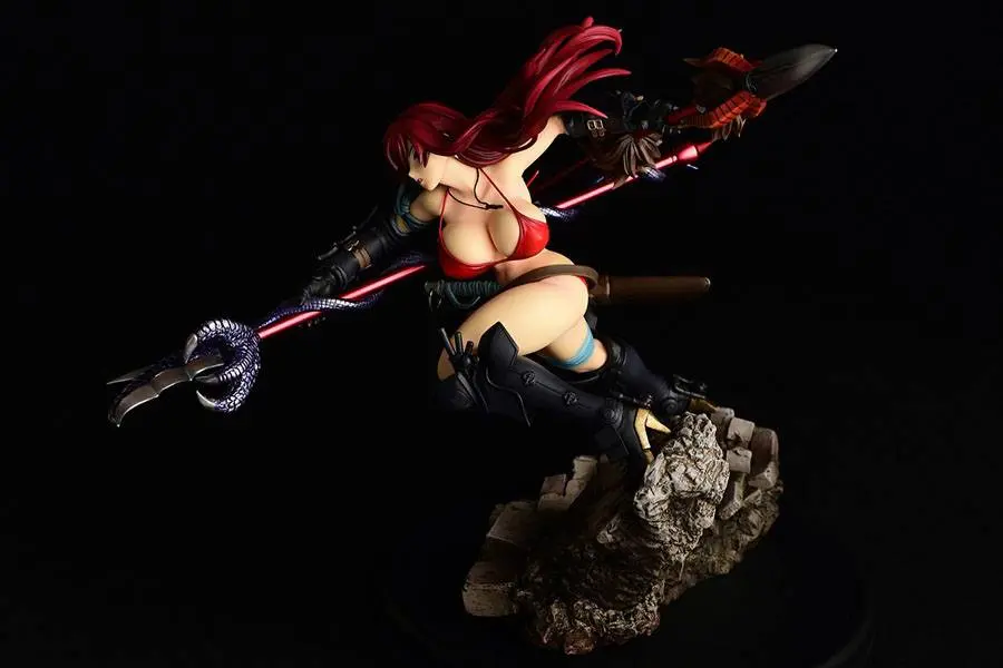 Fairy Tail 1/6 Erza Scarlet the Knight Ver. Another Color Black Armor szobor figura 31 cm termékfotó