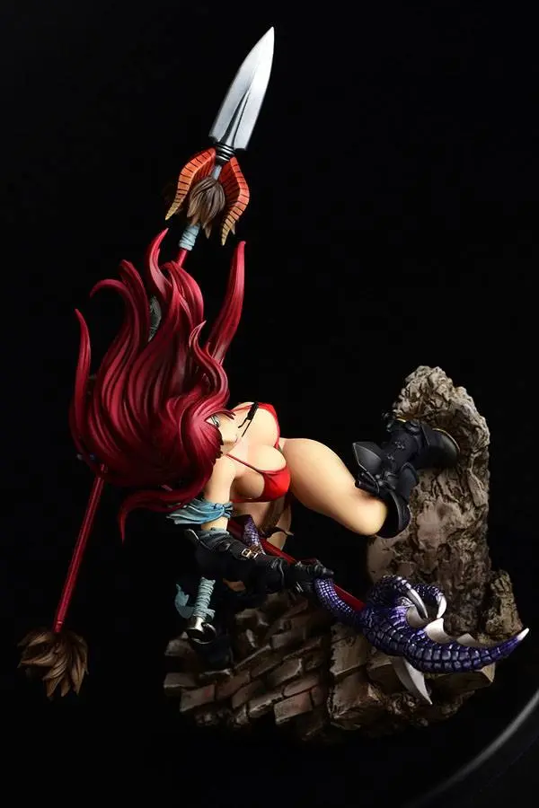 Fairy Tail 1/6 Erza Scarlet the Knight Ver. Another Color Black Armor szobor figura 31 cm termékfotó
